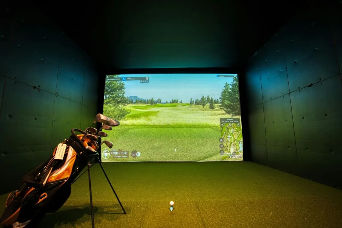 Golfers enjoying a round on a well-kept parkland course on the outskirts of Leeds