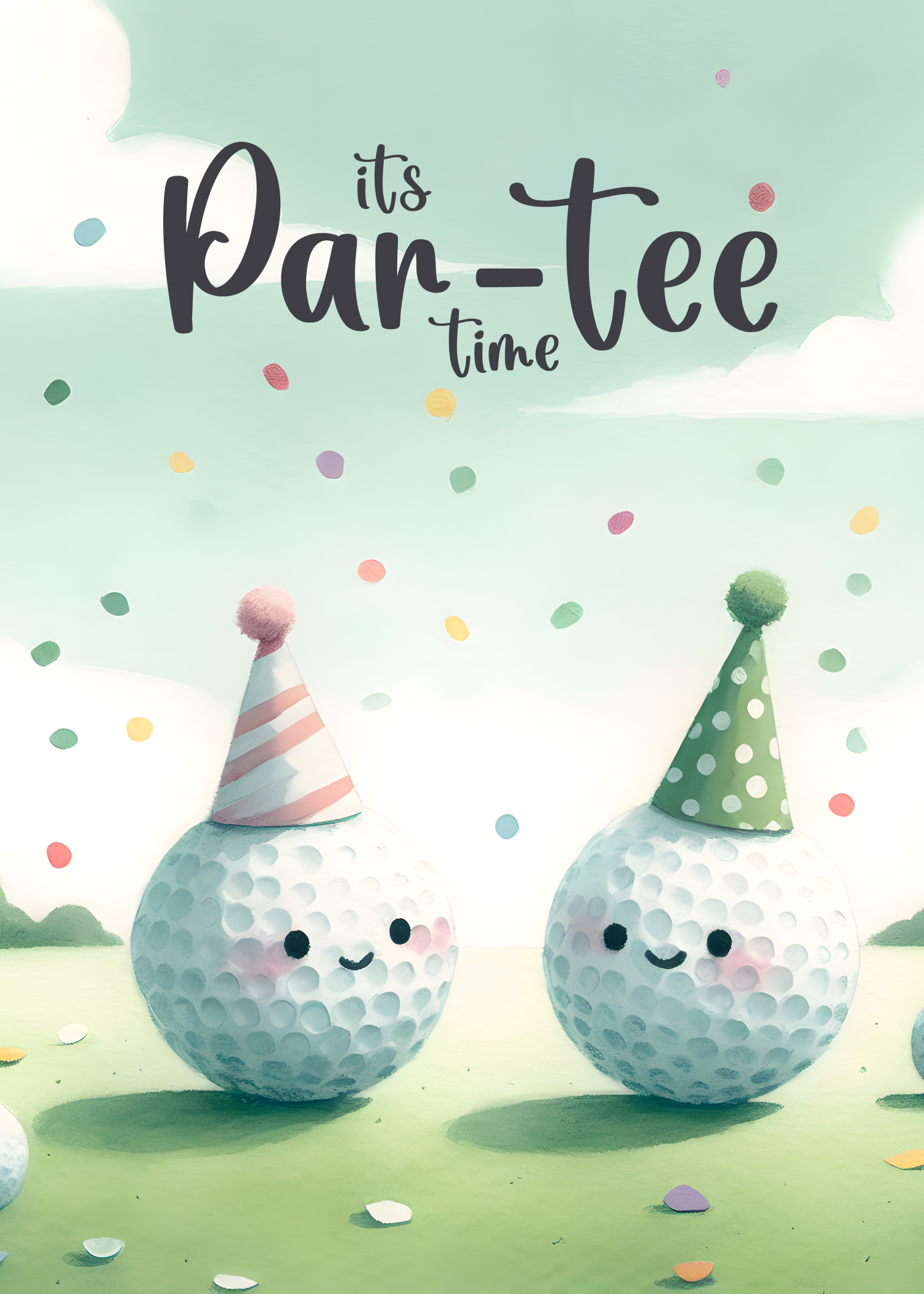 It's Par-tee Time Birthday eCard