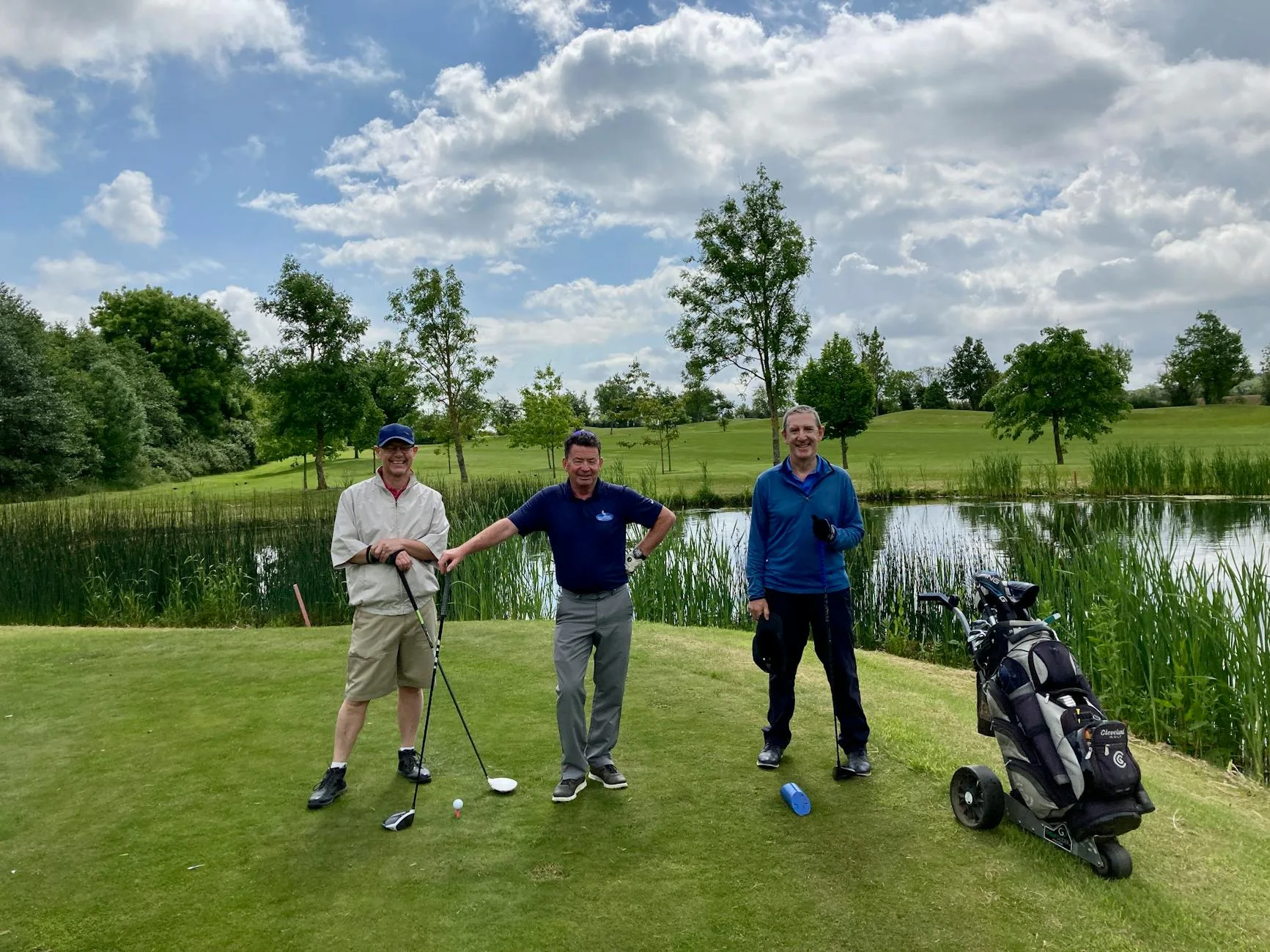 Coastal golf links in Northern Ireland with dramatic cliffs and sea views