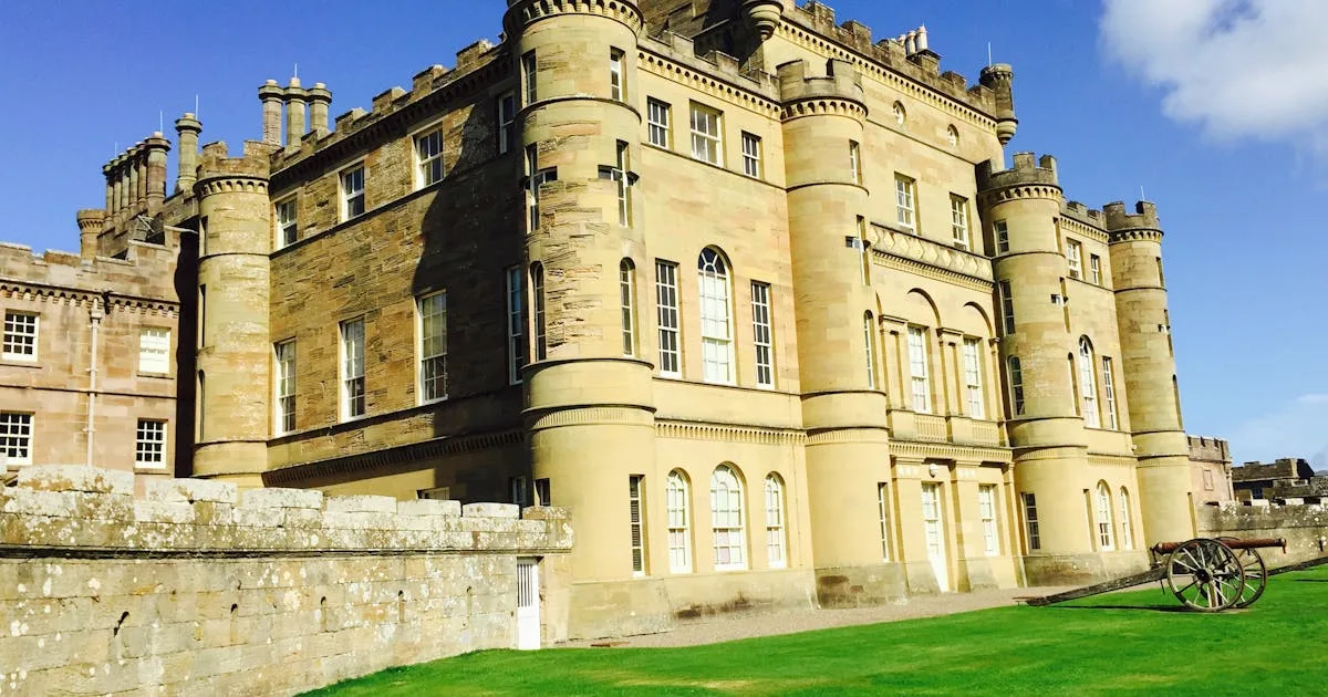 Culzean Castle on the Ayrshire coast in South Ayrshire, Scotland