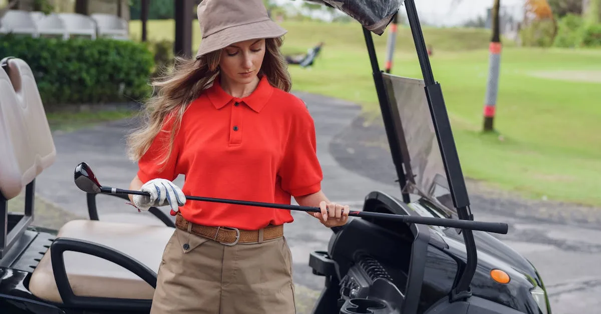 Tree-lined parkland fairway at Sonning Golf Club with mature oaks framing the course in the Berkshire countryside